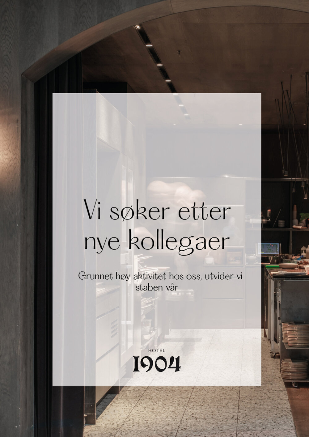 GG ledig stilling Forside Restaurantsjef