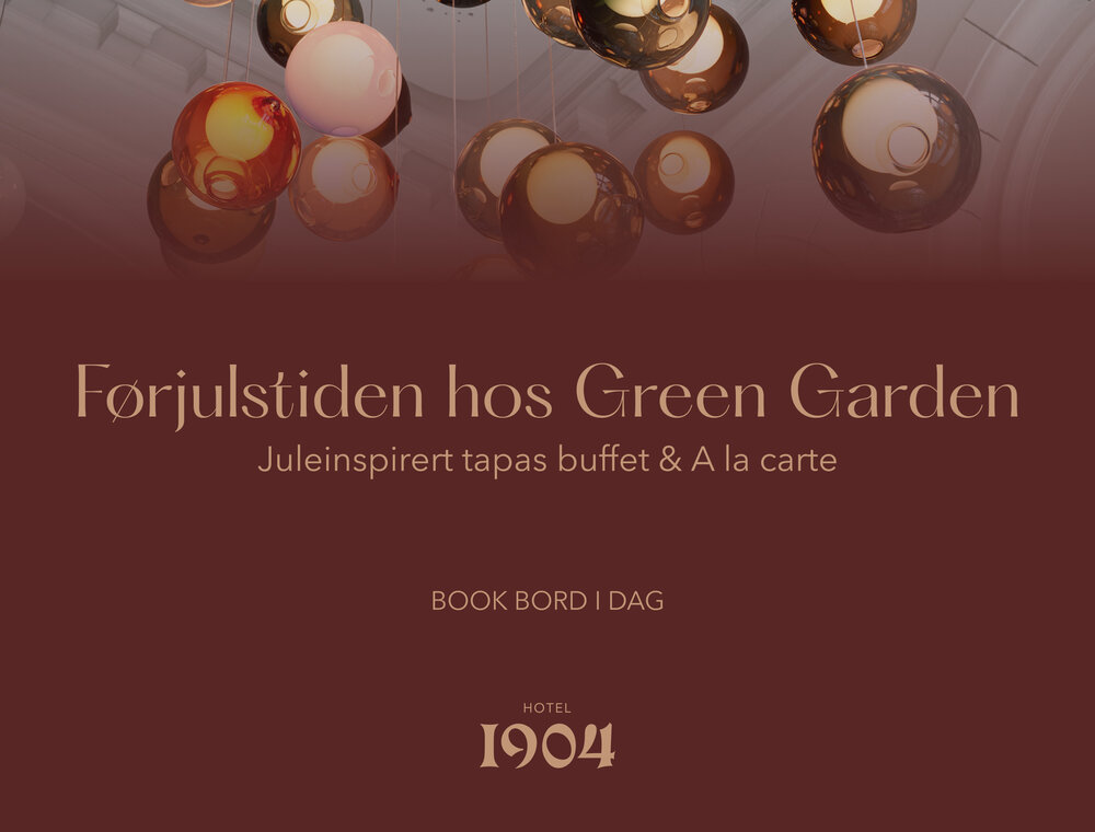 Førjulstiden hos Green Garden